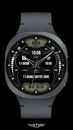 Hybrid Watch Face 011 screenshot 1