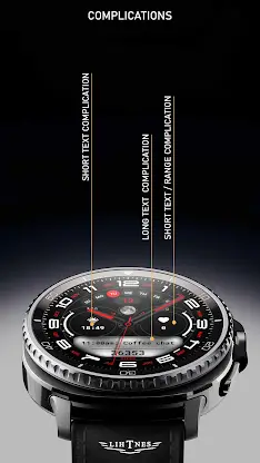 Hybrid Watch Face 012 screenshot 4