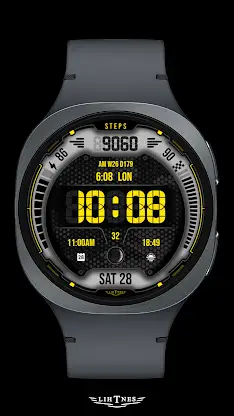 Digital Watch Face 013 screenshot 1