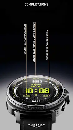 Digital Watch Face 013 screenshot 4