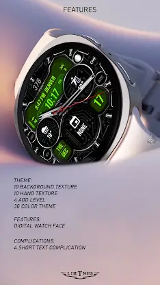 Hybrid Watch Face 014 screenshot 3