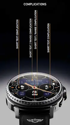 Hybrid Watch Face 014 screenshot 4