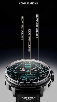World Time Watch Face 038 screenshot 4