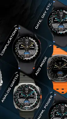 World Time Watch Face 049 screenshot 2
