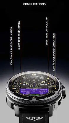 Antique Watch Face 052 screenshot 4