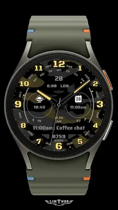 Military Camo Watch Face 092 screenshot 2