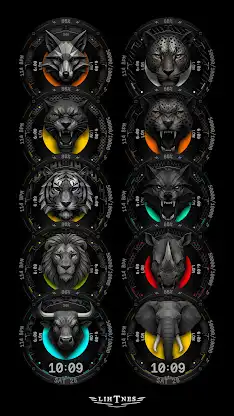 Beast Watch Face 102 screenshot 2
