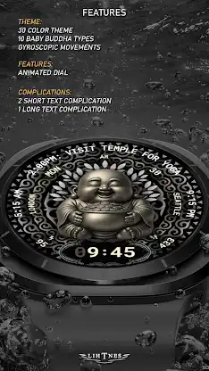 Baby Buddha Watch Face 103 screenshot 4