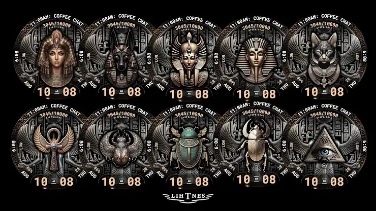 Egyptian Watch Face 105 screenshot 2