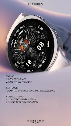 Phoenix Watch Face 109 screenshot 3