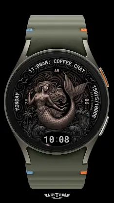 Mermaid Watch Face 110 screenshot 3