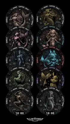 Mermaid Watch Face 110 screenshot 2