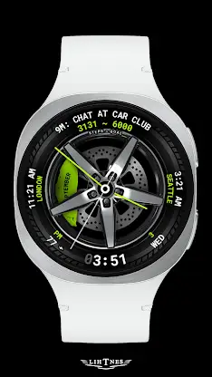 Car Alloy Watch Face 112 screenshot 3