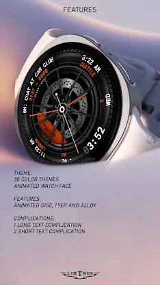 Car Alloy Watch Face 112 screenshot 4