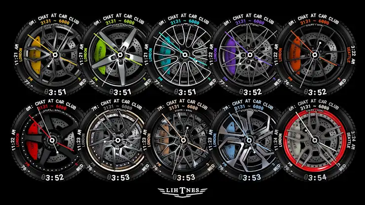 Car Alloy Watch Face 112 screenshot 2