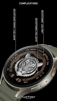 Paper Animals Watch Face 114 screenshot 5