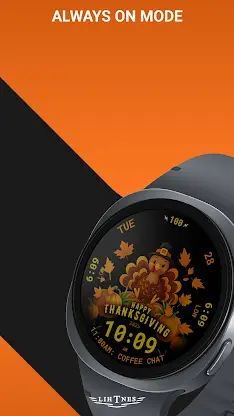 Thanksgiving Watch Face 119 screenshot 5