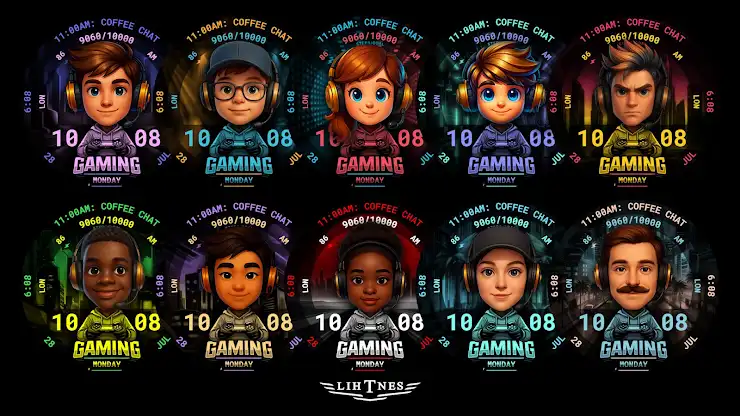 Gaming Watch Face 121 screenshot 2