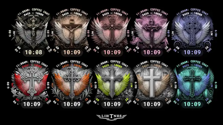 Jesus Watch Face 124 screenshot 2