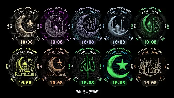 Islamic Watch Face 127 screenshot 3