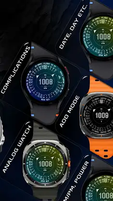 Calendar Watch Face 129 screenshot 3