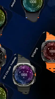 Calendar Watch Face 129 screenshot 4