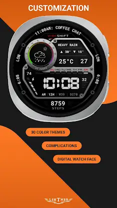 VibeShift Watch Face 133 screenshot 2
