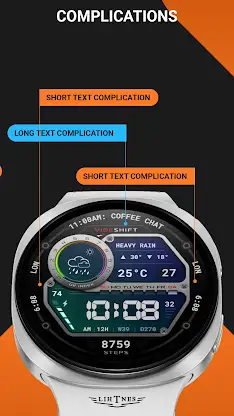VibeShift Watch Face 133 screenshot 4