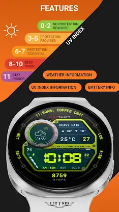 VibeShift Watch Face 133 screenshot 3