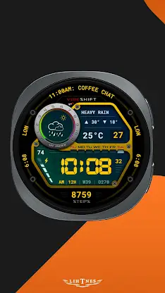 VibeShift Watch Face 133 screenshot 1