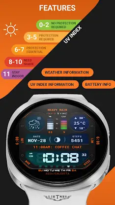 InfoSync Watch Face 134 screenshot 3