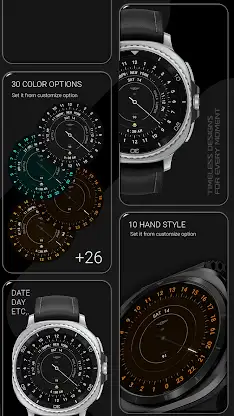 Wayne 24h Watch Face 149 screenshot 4