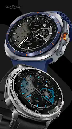 Hybrid Watch Face 152 screenshot 1