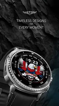 USA Eagle Watch Face 159 screenshot 1