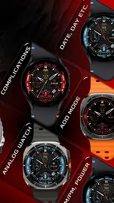 Racing Time Watch Face 169 screenshot 4