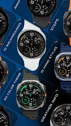 Galaxy 9 Watch Face 173 screenshot 4