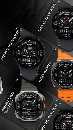 Week Watch Face 185 screenshot 3