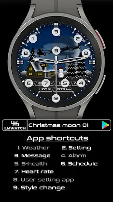LMwatch christmas moon 01 screenshot 3