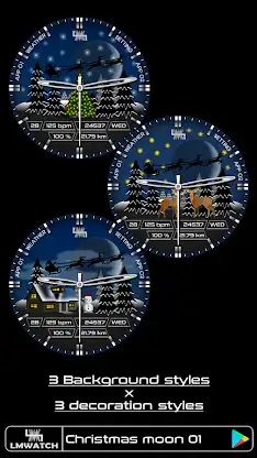 LMwatch christmas moon 01 screenshot 4