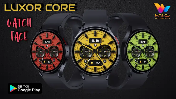 Luxor Core Watch Face screenshot 2