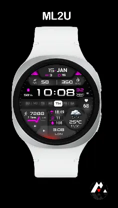 ML2U 381 Hybrid Watch Face screenshot 6