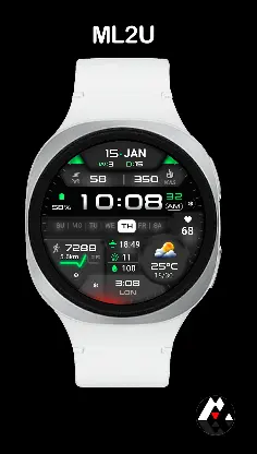 ML2U 381 Hybrid Watch Face screenshot 1