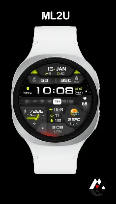 ML2U 381 Hybrid Watch Face screenshot 7