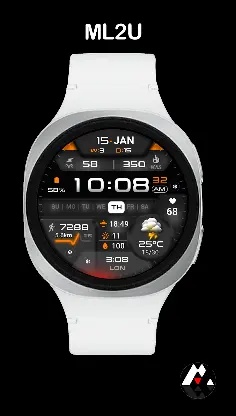 ML2U 381 Hybrid Watch Face screenshot 5