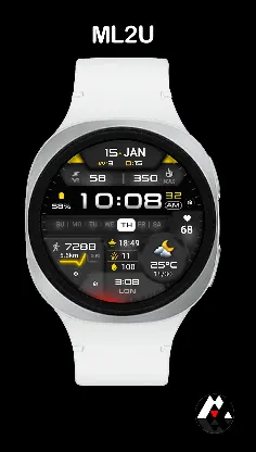 ML2U 381 Hybrid Watch Face screenshot 8