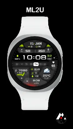 ML2U 381 Hybrid Watch Face screenshot 3