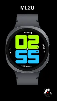 ML2U 405 Watch Face screenshot 1