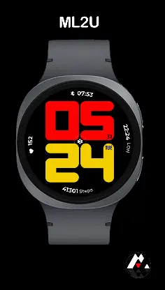 ML2U 405 Watch Face screenshot 6