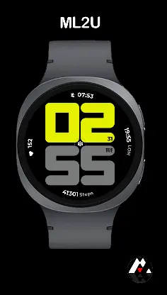 ML2U 405 Watch Face screenshot 3
