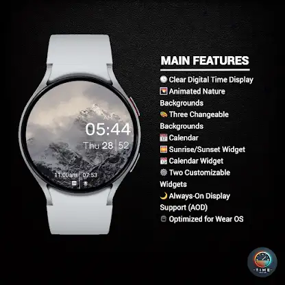 Nature Cycle Watch Face screenshot 2